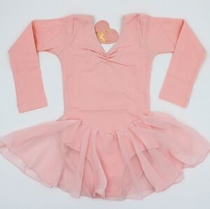 Mdnmd Toddler Ballet Leotard 2–4T – Pink Tutu Dress – New